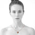 Solid 925 Sterling Silver Initial Alphabet Personalised Disc Necklace